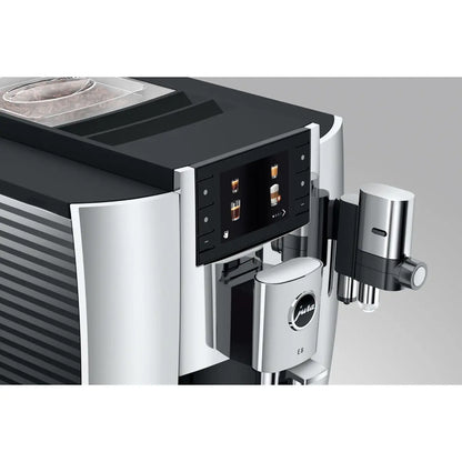 JURA E8 Automatic Espresso Machine Chrome