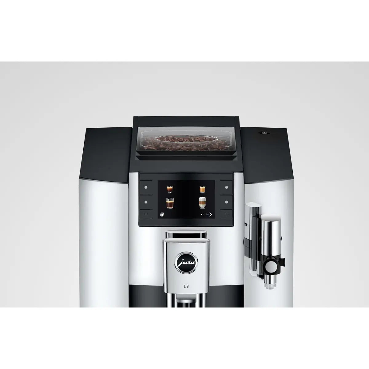 JURA E8 Automatic Espresso Machine Chrome