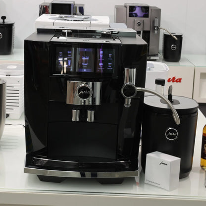 JURA J8 Twin Automatic Espresso Machine - Diamond Black - London Coffee Festival