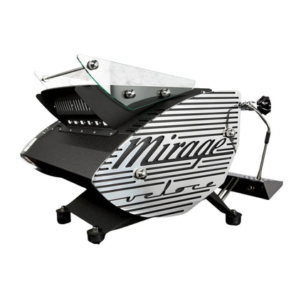 Kees van der Westen Mirage Highly Evolved Thermo-Syphon System Espresso Machine Black Custom Logo Print - Prime Coffee Suppliers