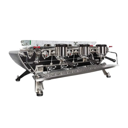 Kees van der Westen Spirit Espresso Machine with Multi-Boiler Technology - Duette Standard - Raw Black Frame and Panel