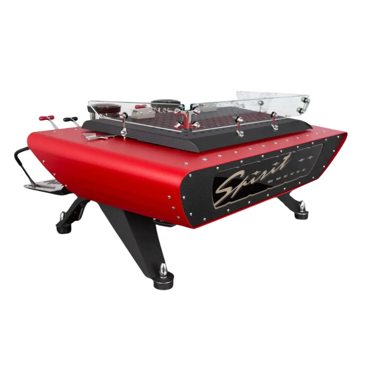 Kees van der Westen Spirit Multiple Espresso Boiler Machine Custom Colour Signal Red Body - Prime Coffee Suppliers
