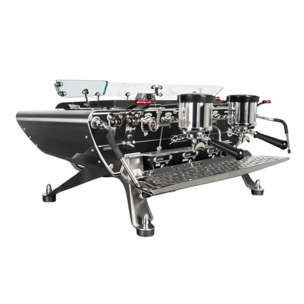 Kees van der Westen Spirit Espresso Machine with Multi-Boiler Technology - Duette Standard - Black Front