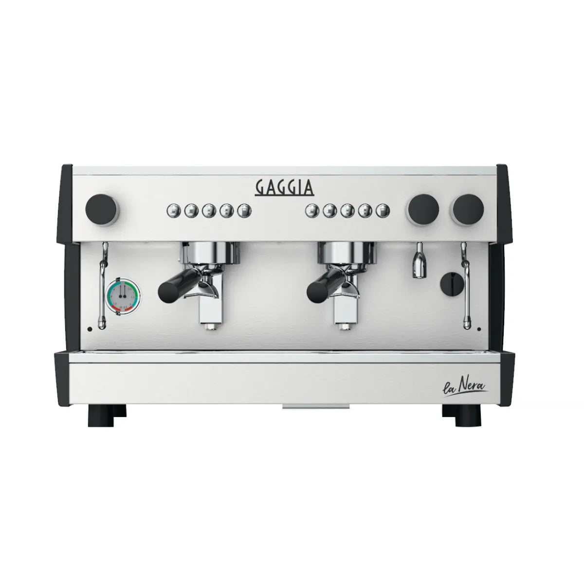 Gaggia Milano La Nera Stainless Steel, Copper Boiler with Smartia Connect Espresso Machine