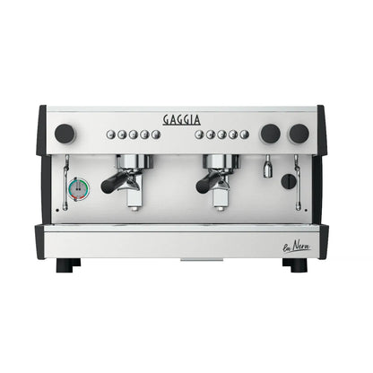 Gaggia Milano La Nera Stainless Steel, Copper Boiler with Smartia Connect Espresso Machine