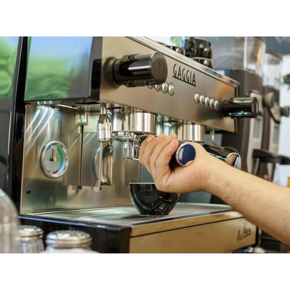 Gaggia Milano La Nera Stainless Steel, Copper Boiler with Smartia Connect Espresso Machine