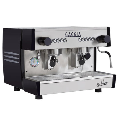 Gaggia Milano La Nera Stainless Steel, Copper Boiler with Smartia Connect Espresso Machine