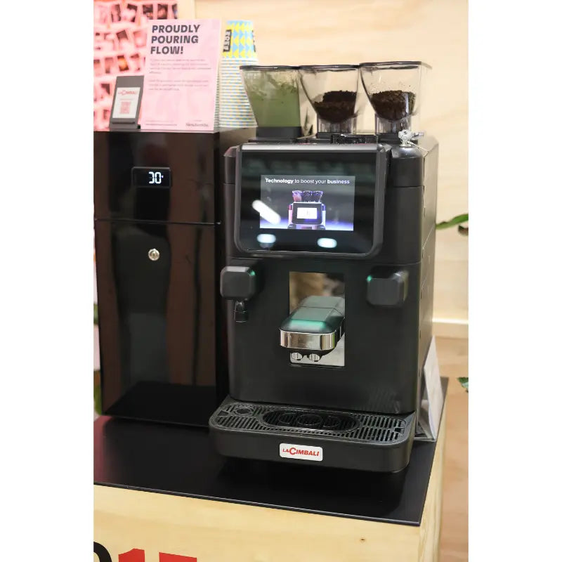 La Cimbali S15 Bean to Cup Coffee Machine  + Chocolate Dispenser - Prime Coffee Suppliers - London Coffee Festival 2026