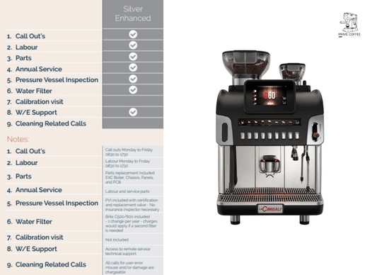 La Cimbali S60 Silver Service Contract