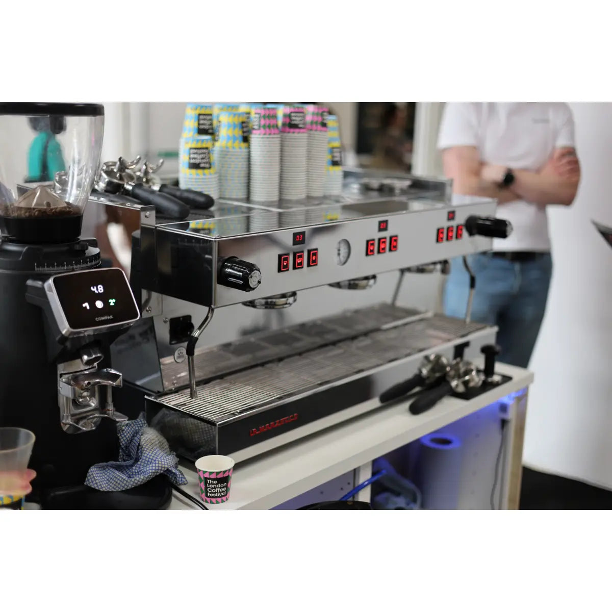 La Marzocco Linea Classic S 1-3 group AV Dual Boiler Espresso Machine