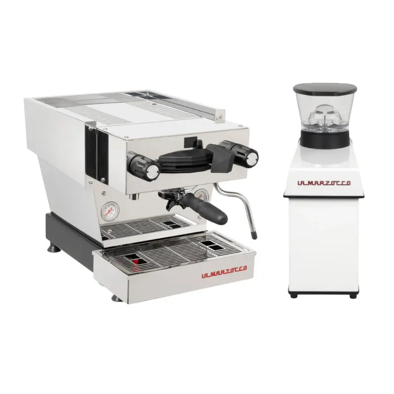La Marzocco Linea Mini R EE Espresso Machine + Pico Grinder Home Bundle Kit White - Prime Coffee Suppliers