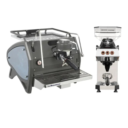 La Marzocco Strada X 1 Gr Espresso Machine + Swan Espresso Grinder Commercial Bundle Kit - Prime Coffee Suppliers