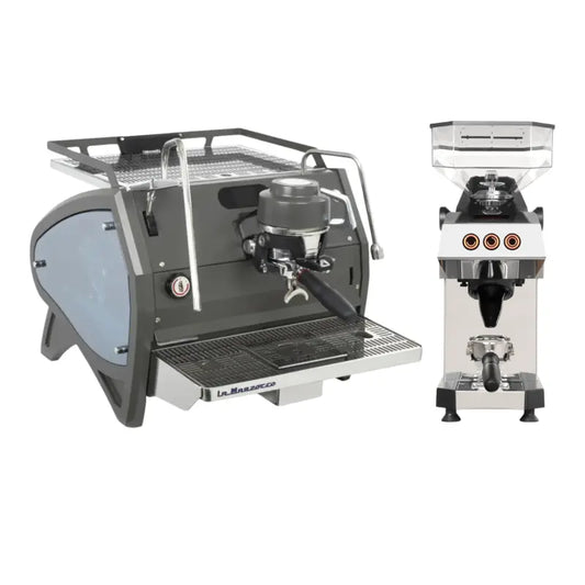La Marzocco Strada X 1 Gr Espresso Machine + Swan Espresso Grinder Commercial Bundle Kit - Prime Coffee Suppliers