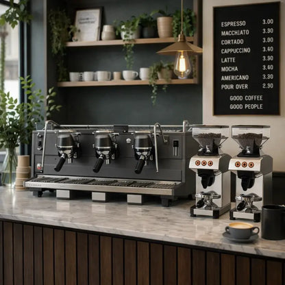 La Marzocco Strada X 3 Group Espresso Machine + 2x Swan Grinder - Commercial Bundle Kit