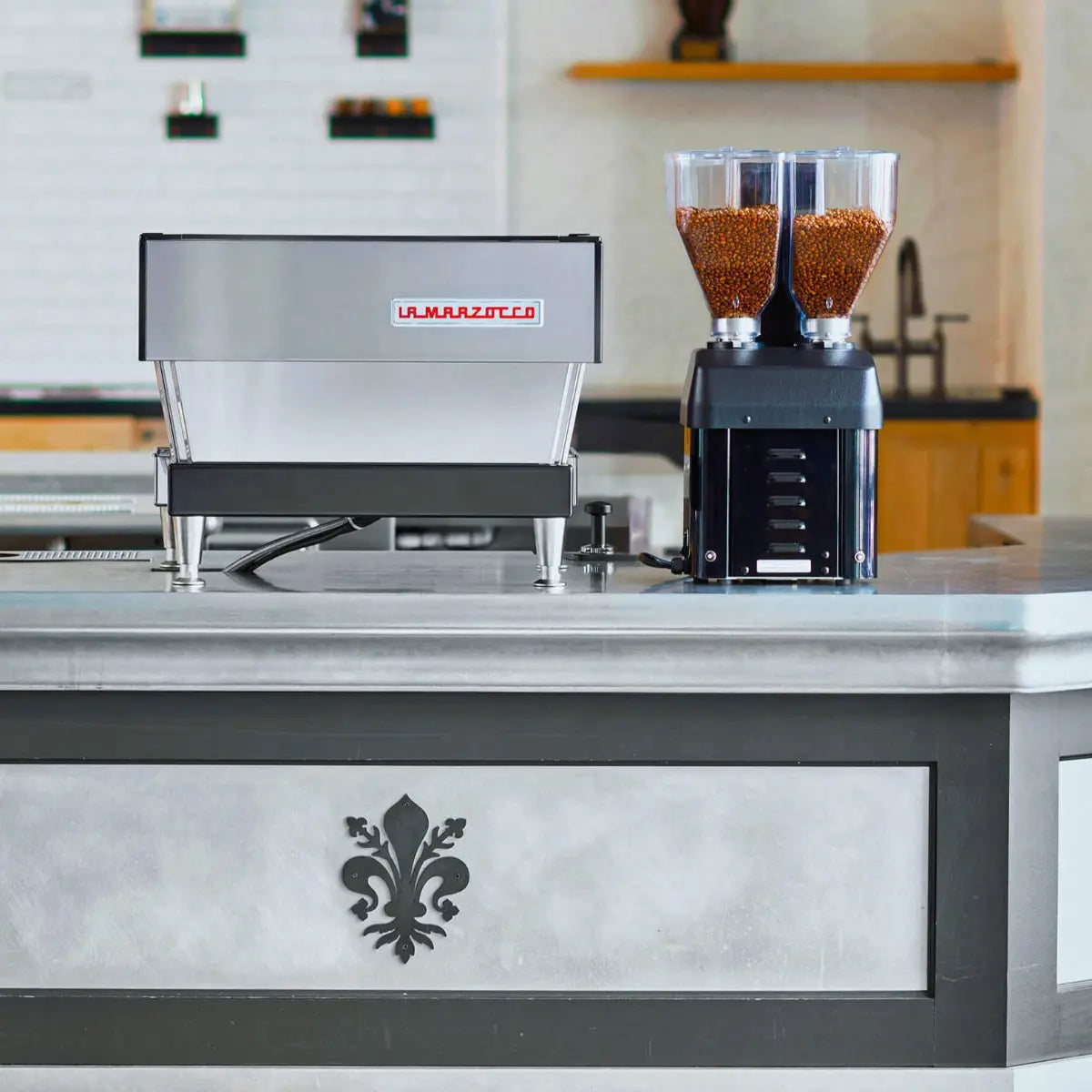 La Marzocco Swift Espresso Grinder - On Demand Grinding and Tamping - Flat Ceramic Burrs - Prime Coffee Suppliers Free Post