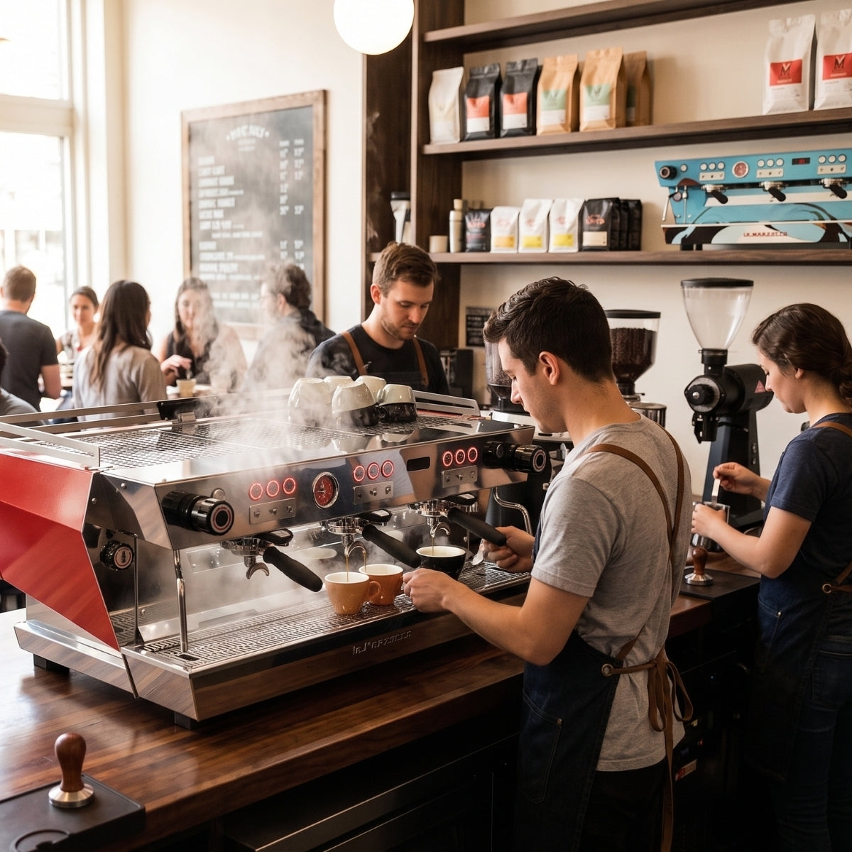 La Marzocco KB90 Espresso Machine - 1.3L Boiler Capacity, Dual PID - Espresso Machine - Prime Coffee Suppliers
