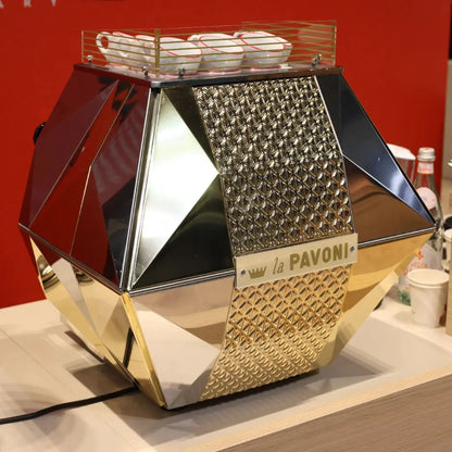 La Pavoni Diamantina Semi Professional Coffee Machine - Dual Boiler Host Milan 2025 - Prime Coffee Suppliers