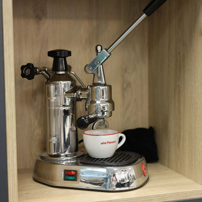 La Pavoni Europiccola Lusso Manual Lever Espresso Coffee Machine Prime Coffee Suppliers Showroom