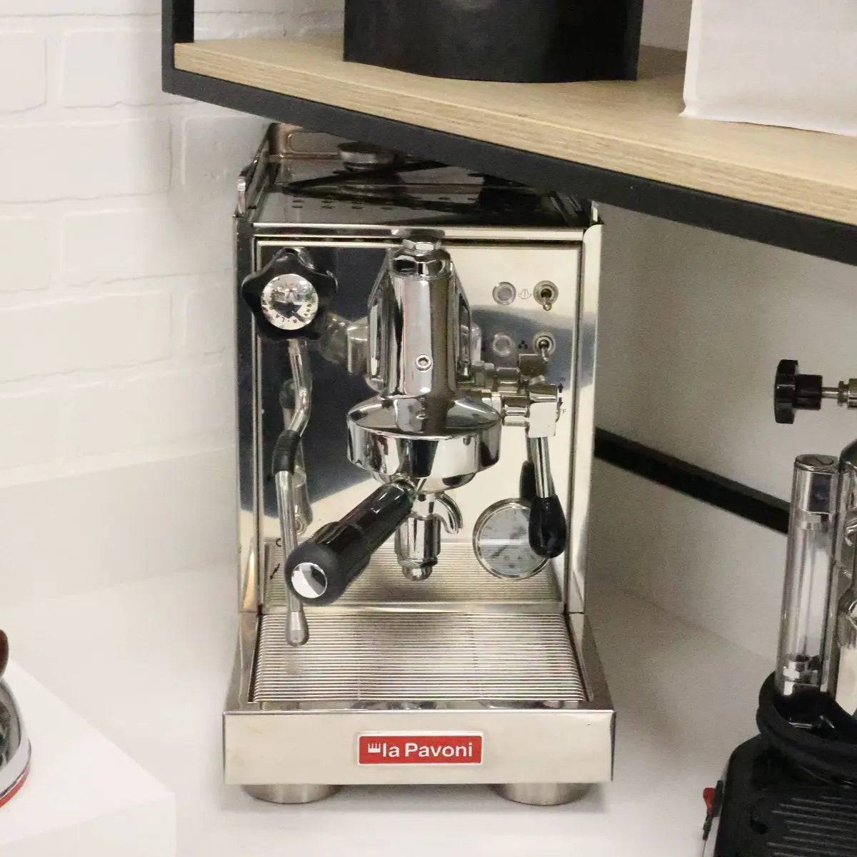 La Pavoni Mini Cellini Espresso Coffee Machine - Single Boiler Stainless Steel Prime Coffee Suppliers Showroom