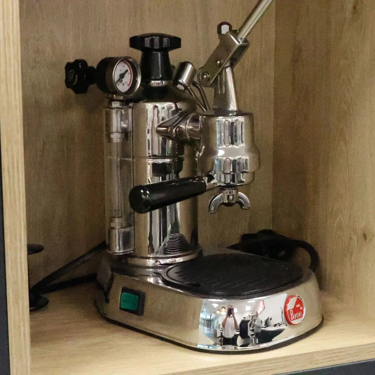 La Pavoni Professional Lusso Manual Lever Espresso Coffee Machine Showroom