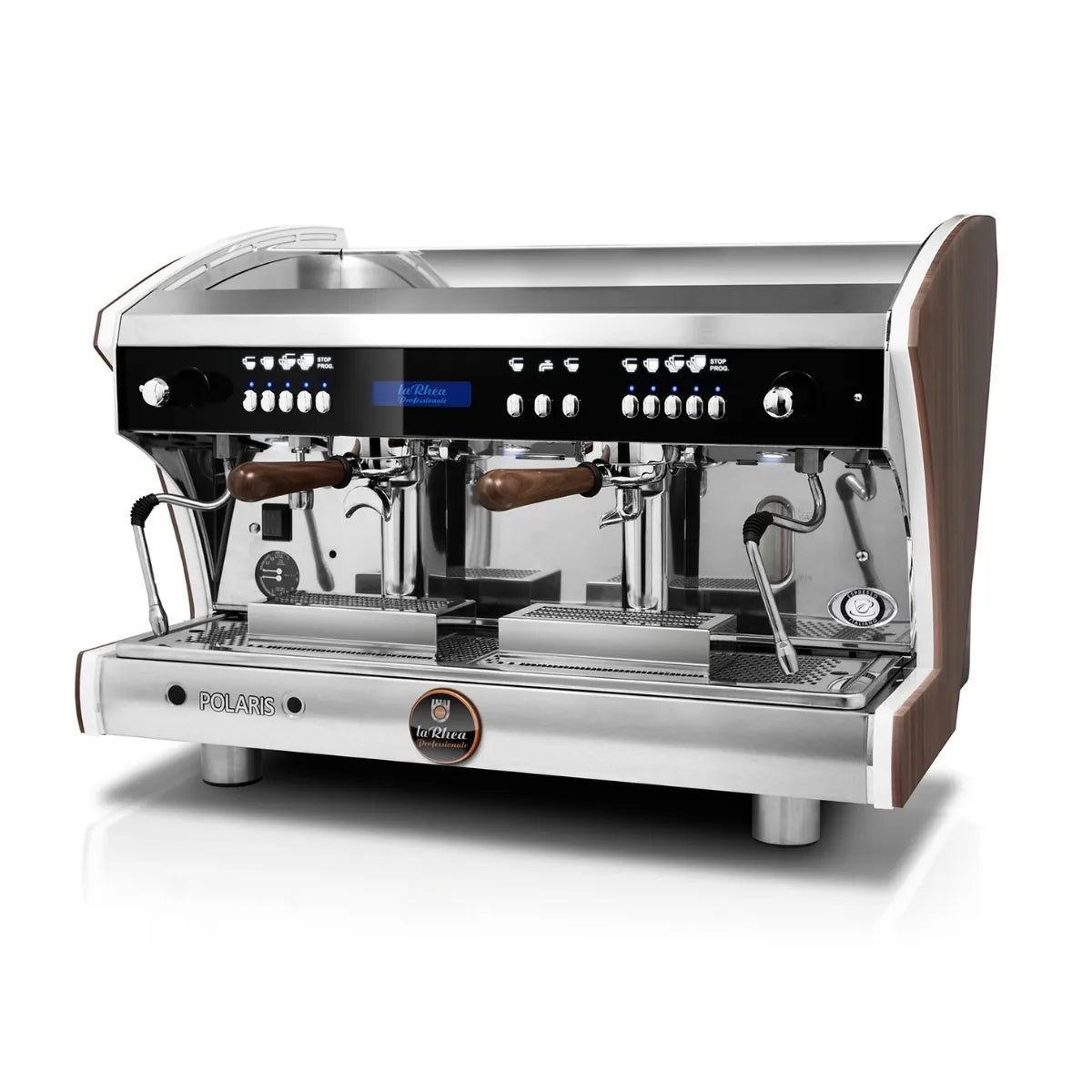 LaRhea Professionale Polaris Espresso Machine - 12 & 17 Litre Bioiler - Espresso Machine - Prime Coffee Suppliers