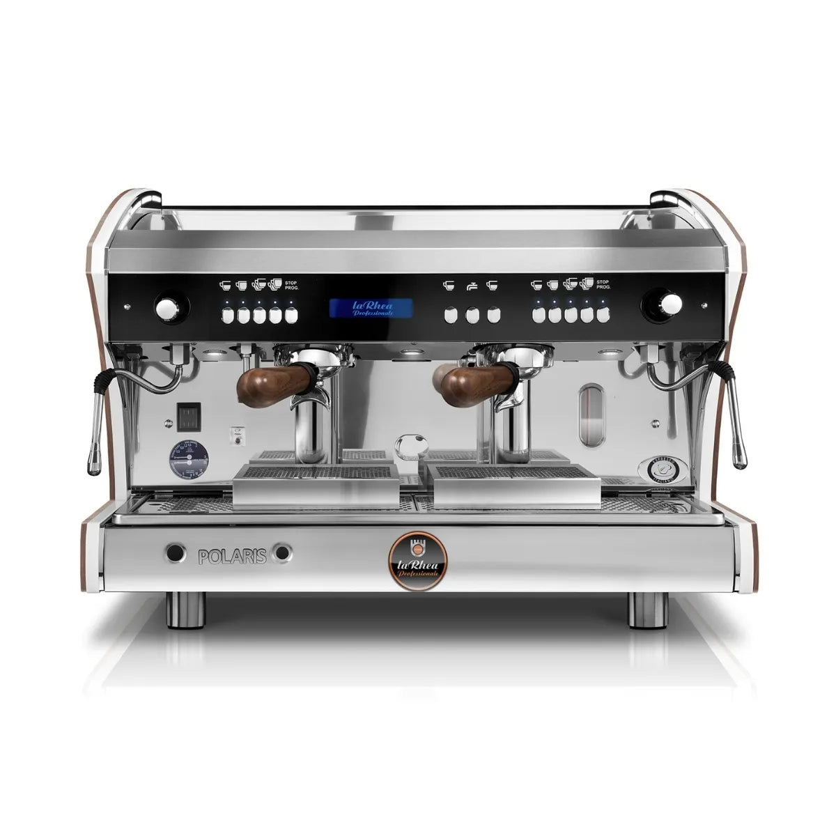 LaRhea Professionale Polaris Espresso Machine - 12 & 17 Litre Bioiler - Espresso Machine - Prime Coffee Suppliers
