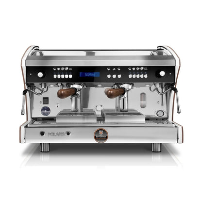 LaRhea Professionale Polaris Espresso Machine - 12 & 17 Litre Bioiler - Espresso Machine - Prime Coffee Suppliers