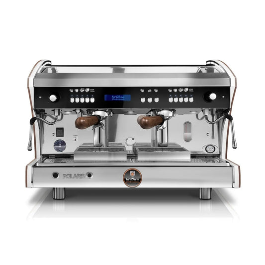 LaRhea Professionale Polaris Espresso Machine - 12 & 17 Litre Bioiler - Espresso Machine - Prime Coffee Suppliers