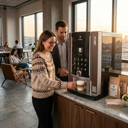 LaRhea Variplus Doppio & Cup Coffee Machines - Bean to Cup - Coffee Machine - Prime coffee Suppliers