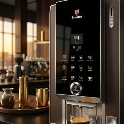 LaRhea Variplus Doppio & Cup Coffee Machines - Bean to Cup - Coffee Machine - Prime coffee Suppliers
