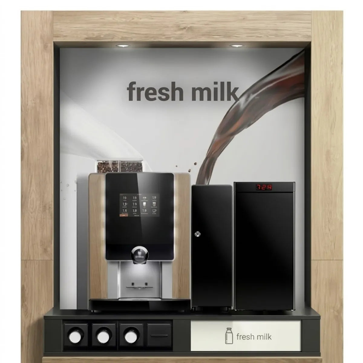 LaRhea rhMM1.v+ Fresh Milk Module - Varitherm Induction Technology - Milk Module - Prime Coffee Suppliers