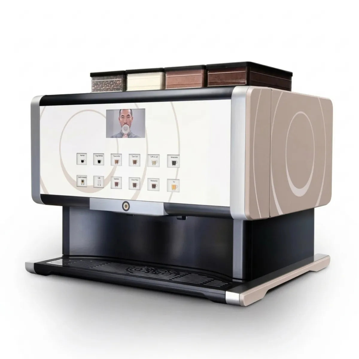 LaRhea rhTT3.pro Coffee Machine - Bean to Cup + 100 Cups per Day - Coffee Machine - Prime Coffee Suppliers