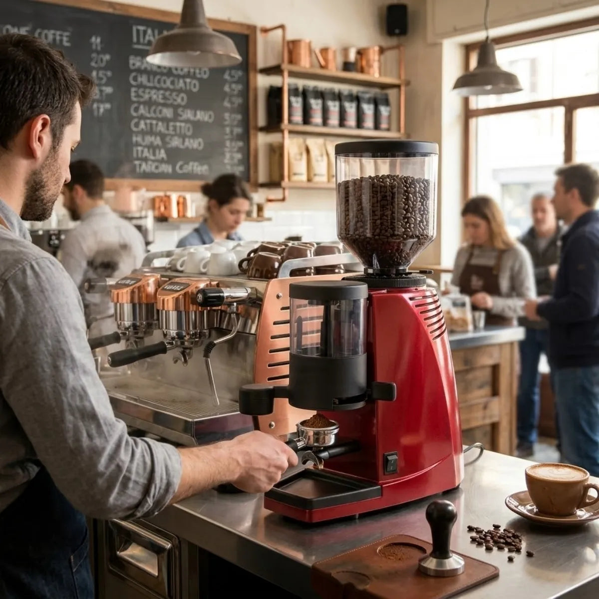 La San Marco SM92, SM97 & SM TK Espresso Grinder - Classic Dispenser Lineup - Espresso Grinder - Prime Coffee Suppliers