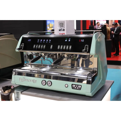 La Spaziale S10 Espresso Machine - Shot Timers Host Milan 2025 - Prime Coffee Suppliers Aqua