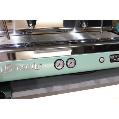 La Spaziale S10 Espresso Machine - Shot Timers Host Milan 2025 - Prime Coffee Suppliers Gauge