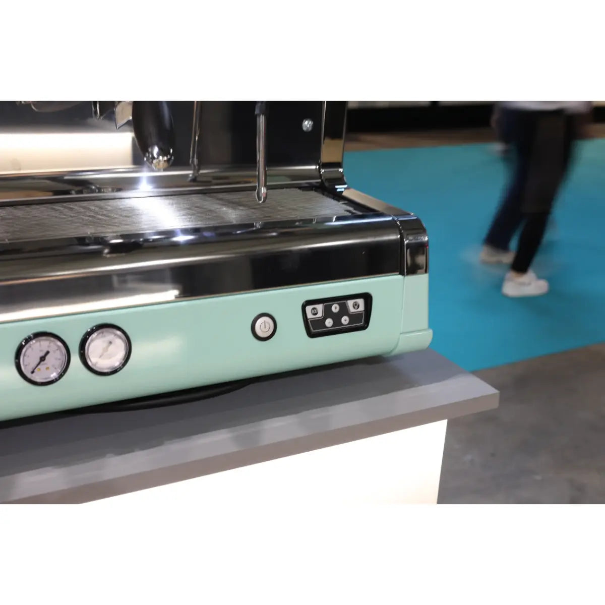 La Spaziale S10 Espresso Machine - Shot Timers Host Milan 2025 - Prime Coffee Suppliers Aqua