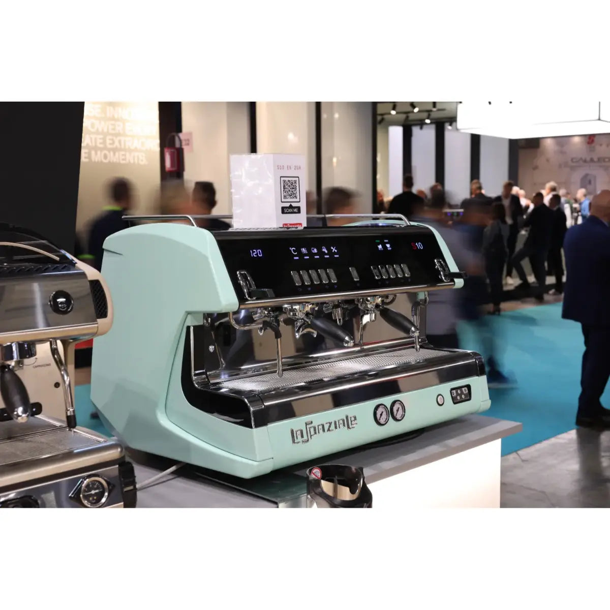 La Spaziale S10 Espresso Machine - Shot Timers Host Milan 2025 - Prime Coffee Suppliers Aqua