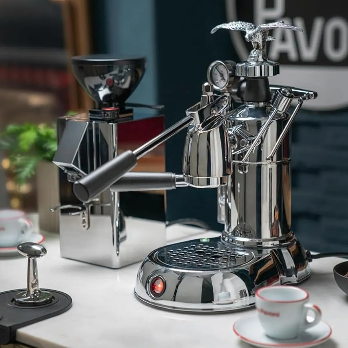 La Pavoni Milano Lever Espresso Machine - 1.6 Litre Single Boiler