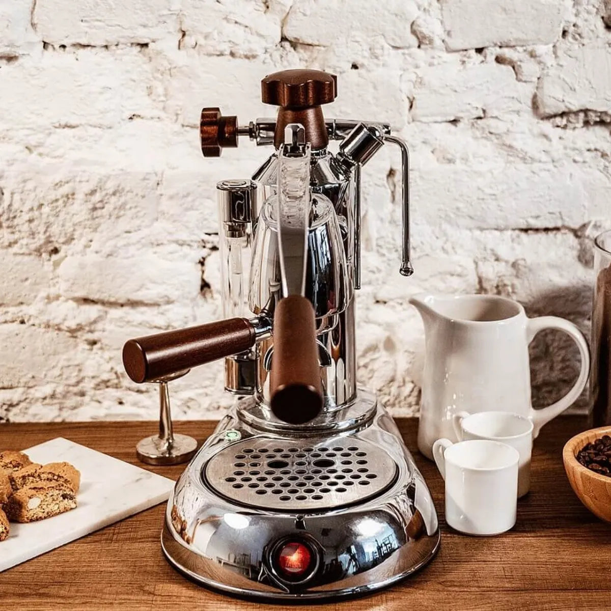 La Pavoni Stradivari Lusso Espresso Machine - 0.8 Litre Boiler, Manual Lever - Espresso Machine - Prime Coffee Suppliers