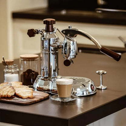 La Pavoni Stradivari Lusso Espresso Machine - 0.8 Litre Boiler, Manual Lever