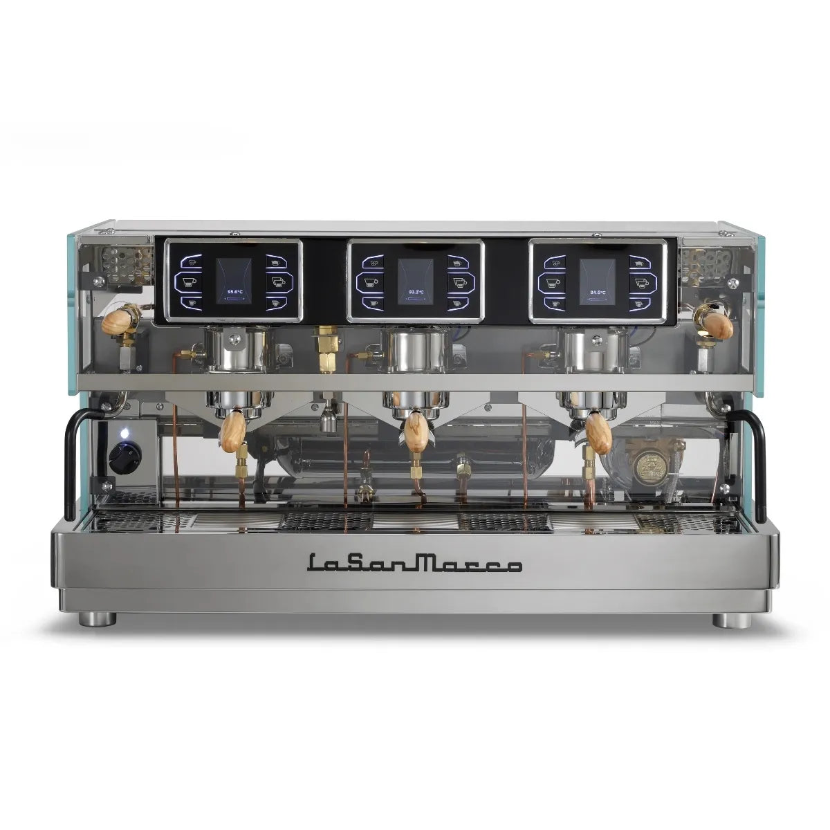 La San Marco E.Luxury Espresso Machine - Multi Boiler, Fine-Tuning Lever - Espresso Machine - Prime Coffee Suppliers