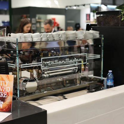 La San Marco E.Luxury Espresso Machine - Multi Boiler, Fine-Tuning Lever - Espresso Machine - Prime Coffee Suppliers