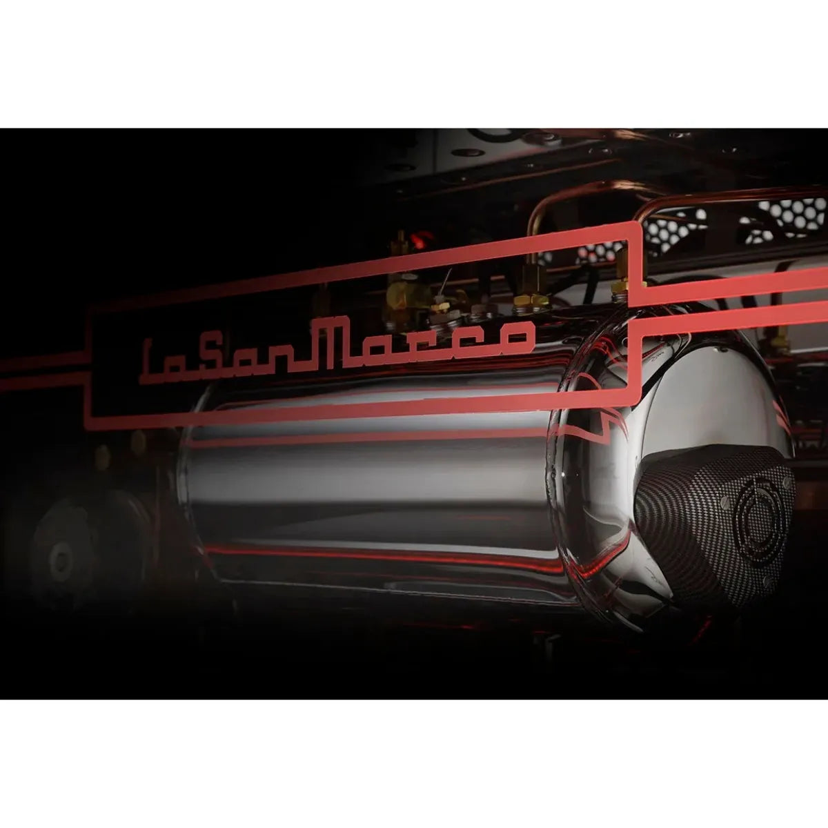La San Marco E.Luxury Espresso Machine - Multi Boiler, Fine-Tuning Lever - Espresso Machine - Prime Coffee Suppliers