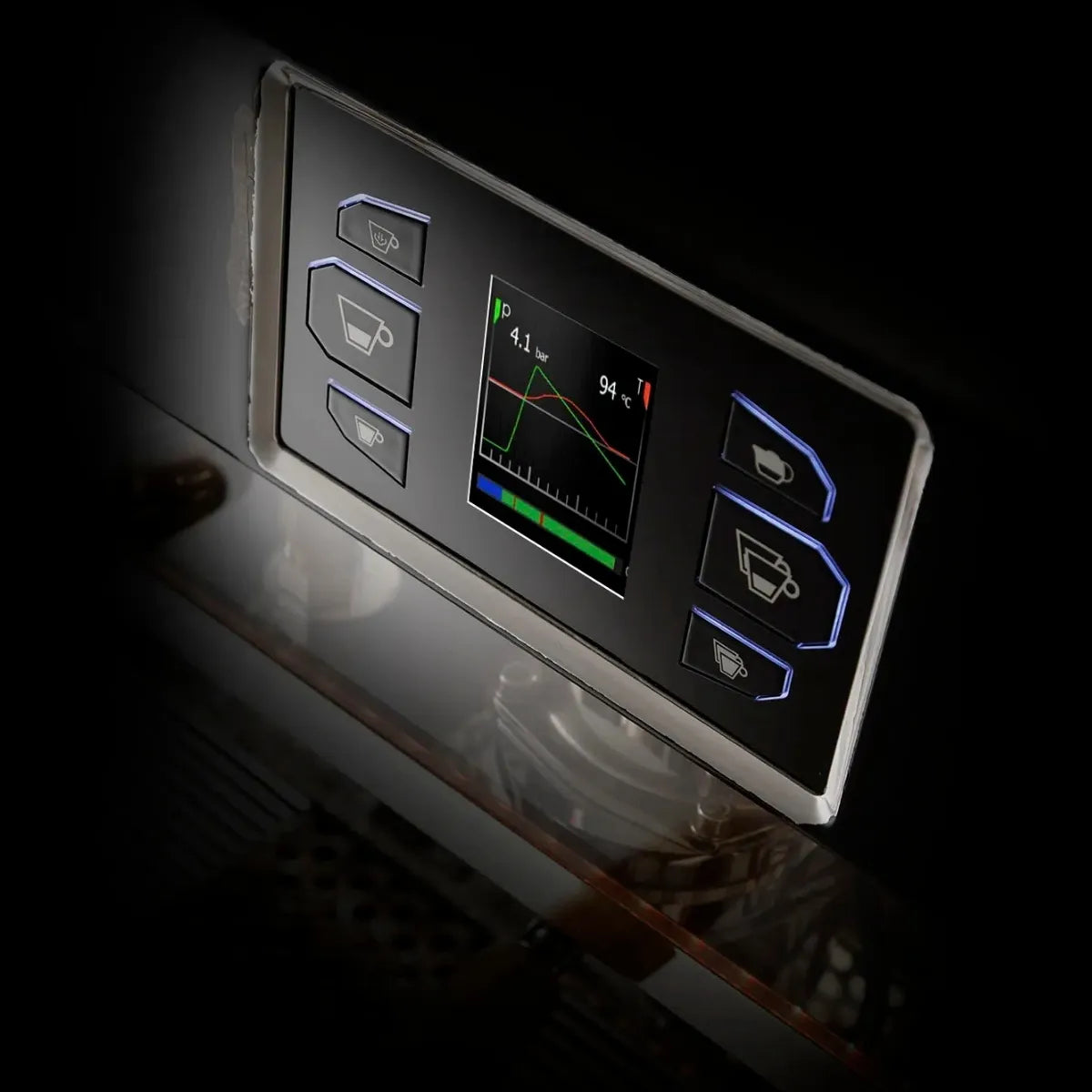 La San Marco E.Luxury Espresso Machine - Multi Boiler, Fine-Tuning Lever - Espresso Machine - Prime Coffee Suppliers
