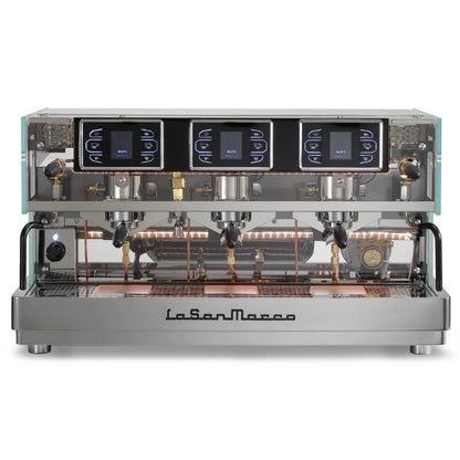 La San Marco E.Luxury Espresso Machine - Multi Boiler, Fine-Tuning Lever - Espresso Machine - Prime Coffee Suppliers