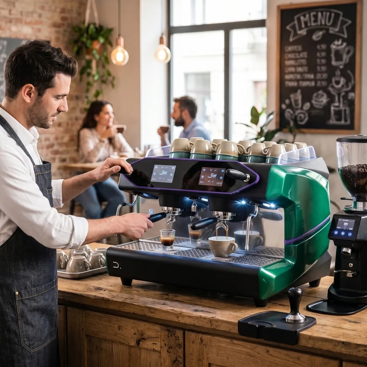 La San Marco La D. Espresso Machine - Three Distinct Internal Boiler Setup - Espresso Machine - Prime Coffee Suppliers