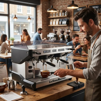 La San Marco La Delecta Espresso Machine - Single Boiler + 3 Phase Surcharge - Espresso Machine - Prime Coffee Suppliers