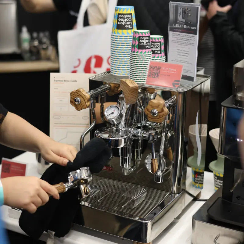 Lelit Bianca V3 1 group Espresso Machine - Dual Boiler - London Coffee Festival - Prime Coffee Suppliers