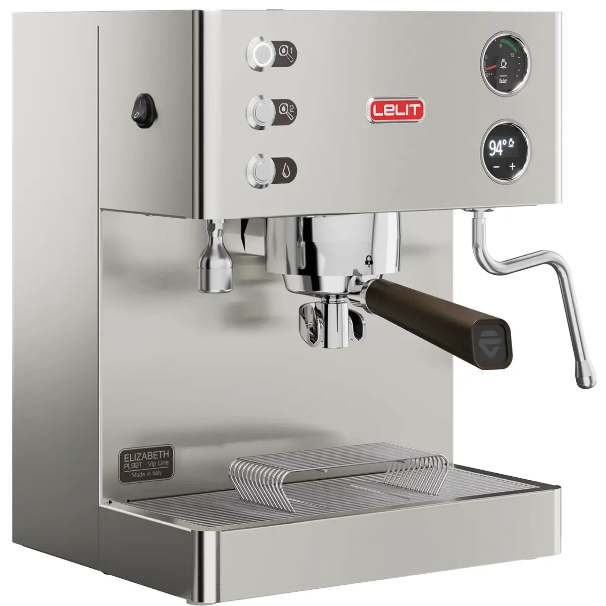 Lelit Elizabeth PL92T Espresso Machine in Stainless Steel  Dual Boiler