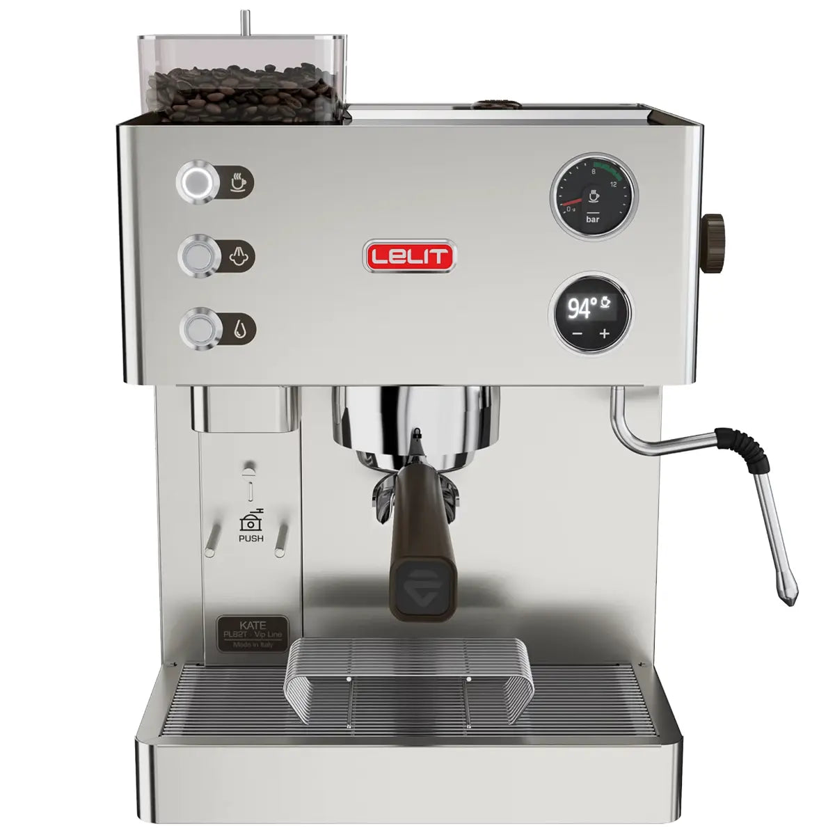 Lelit Kate PL82T Espresso Machine in Stainless Steel  Single Boiler